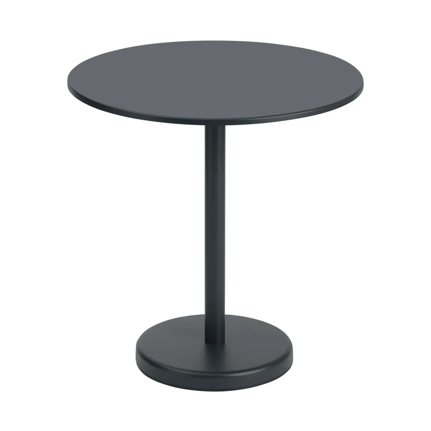 Muuto Linear Steel bord Ø70 cm Black