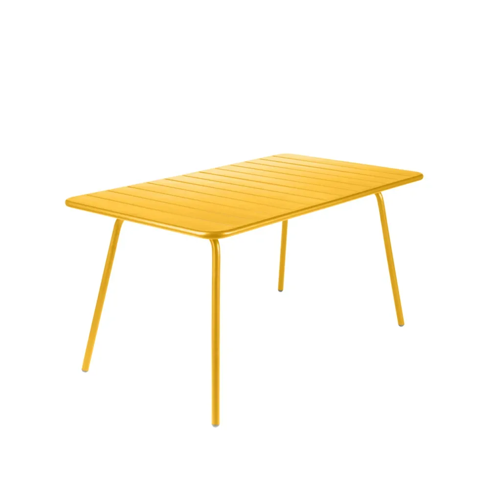 Fermob Luxembourg bord 143x80 cm Honey (gul)