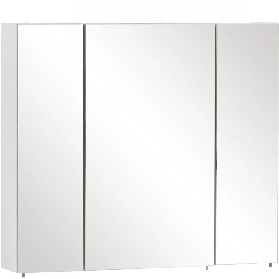 Spiegelschrank Ilsebill weiss Holzwerkstoff B 80 T 16 cm