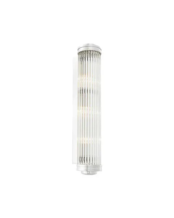 Gascogne vägglampa nickel