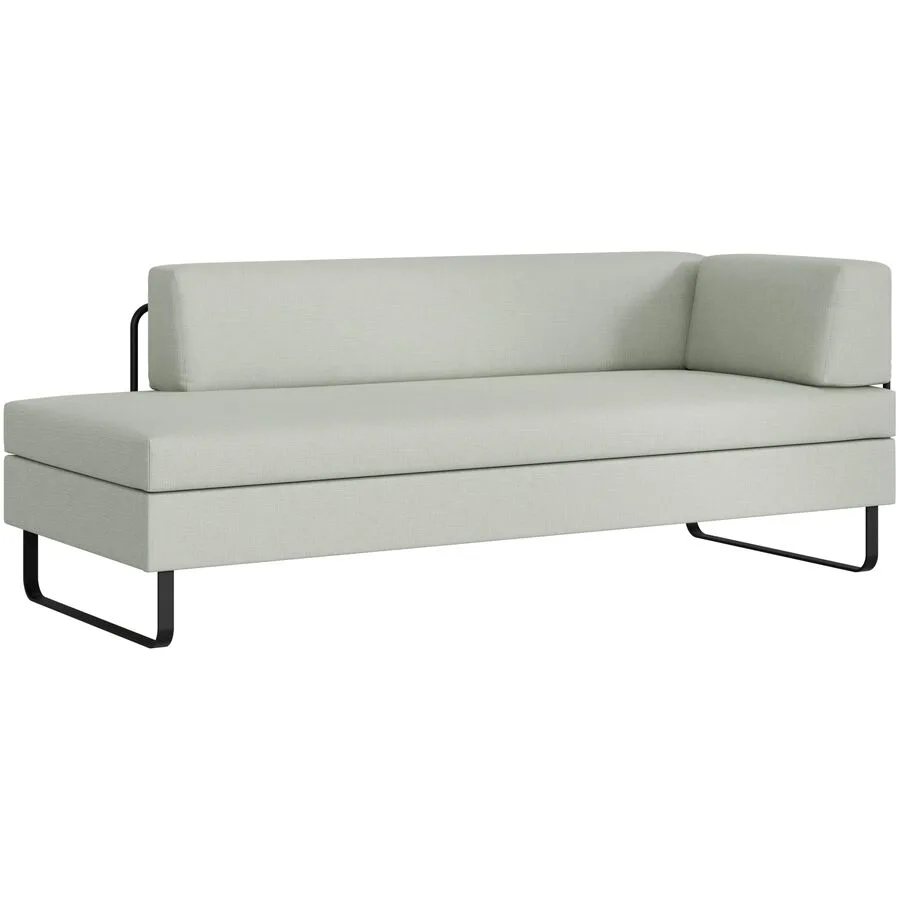SWISS PLUS Bettsofa Bed for Living Doppio thymian Stoff B 205 T 165 cm Ausklappbar/Ausziehbar - Möbel Konfigurator: Traummöbel individuell