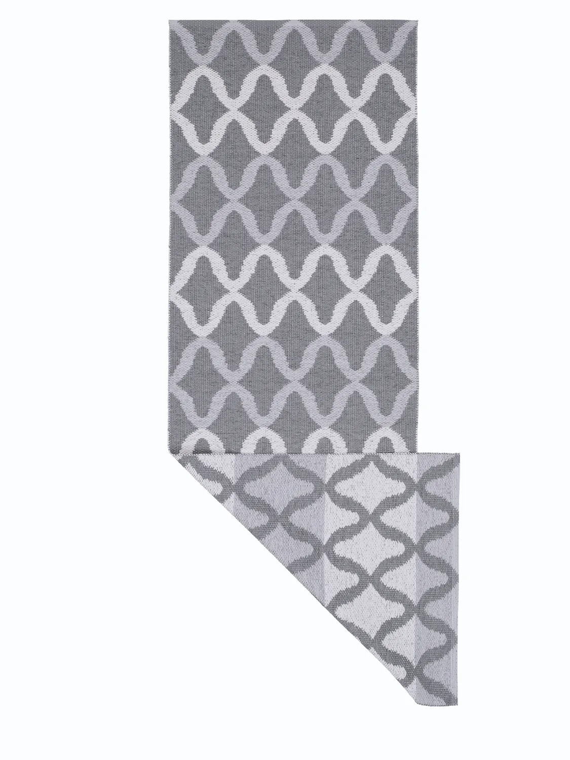 Plastmatter - Horredsmattan Maddox (grå) (Størrelse: 70 x 250 cm)