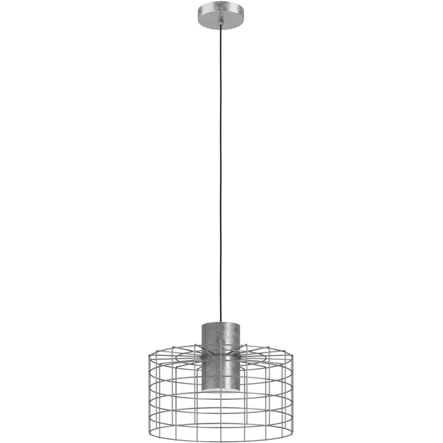 Eglo Pendellampe Milligan Stahl 38 cm 110 cm - Farbe: verzinkt