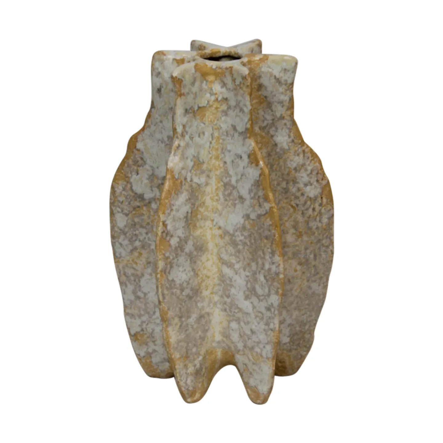 Decofinder Vase Keramik, Gebrochen Weiss | Schubiger Möbel