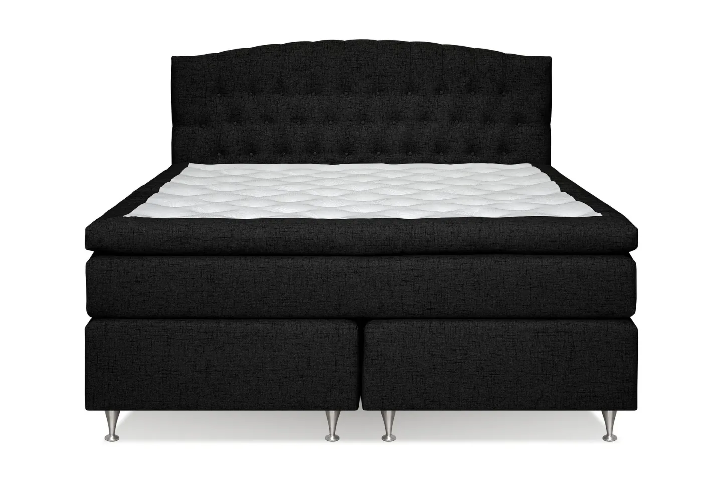 Belda Kontinentalsäng 180x200Fast/Medium - Svart