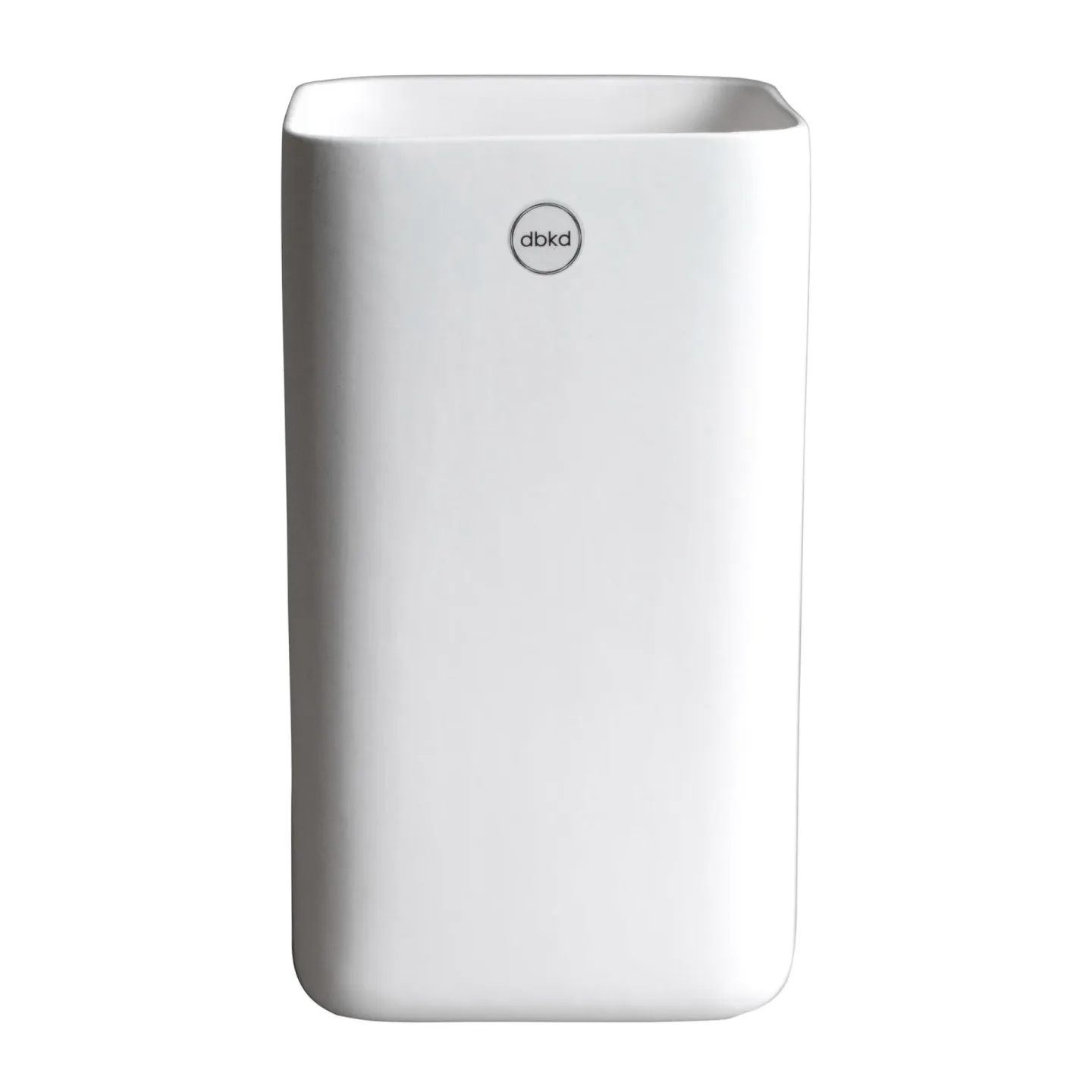 DBKD Cube Blumentopf large Ø13cm Matte white