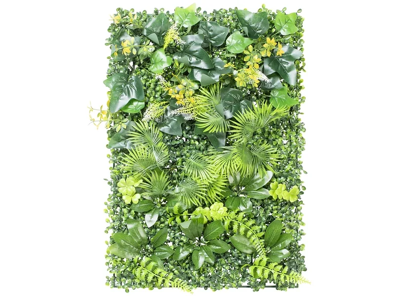 Stabilisiertes Pflanzen Gemälde TROPIC 1 Stück polyäthylen grün 40x60x5cm