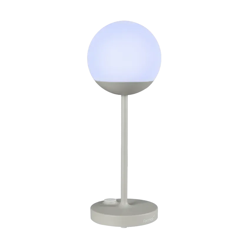 Fermob Mooon! bordslampa Clay grey (grå)-h.41 cm