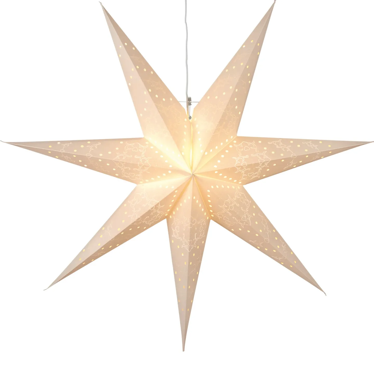 Star Trading Sensy adventsstjärna 100 cm Vit