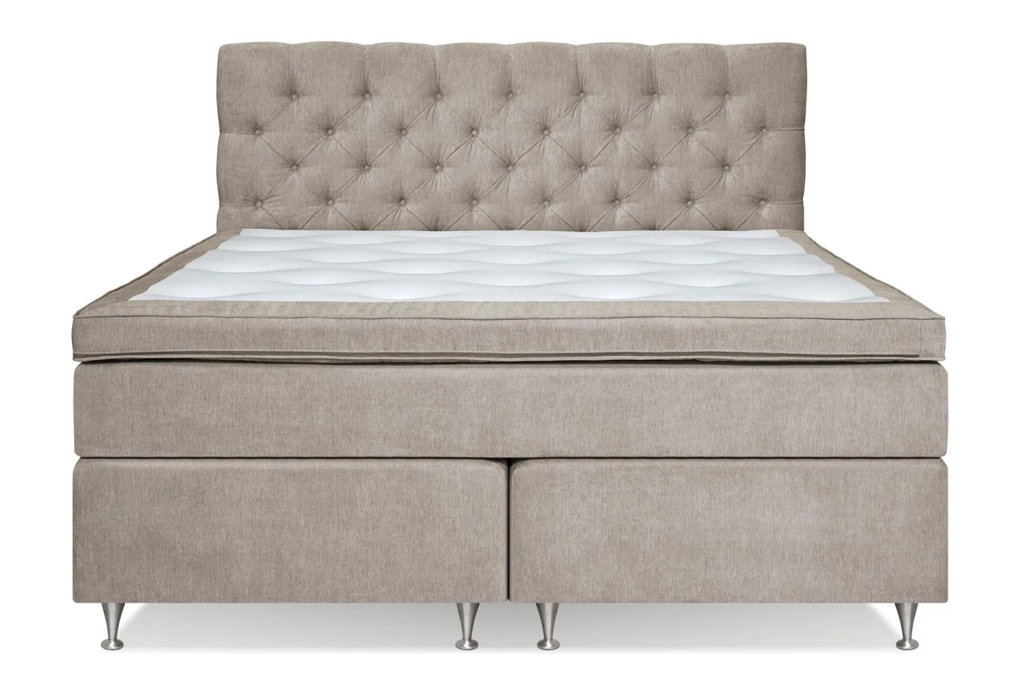 Joluma Kontinentalsäng Medium 160x200 cm - (+Fler val) 160x200 cm Beige