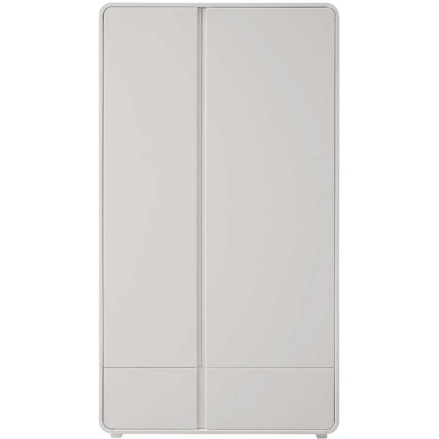 Kleiderschrank Maxi weiss MDF B 105 cm