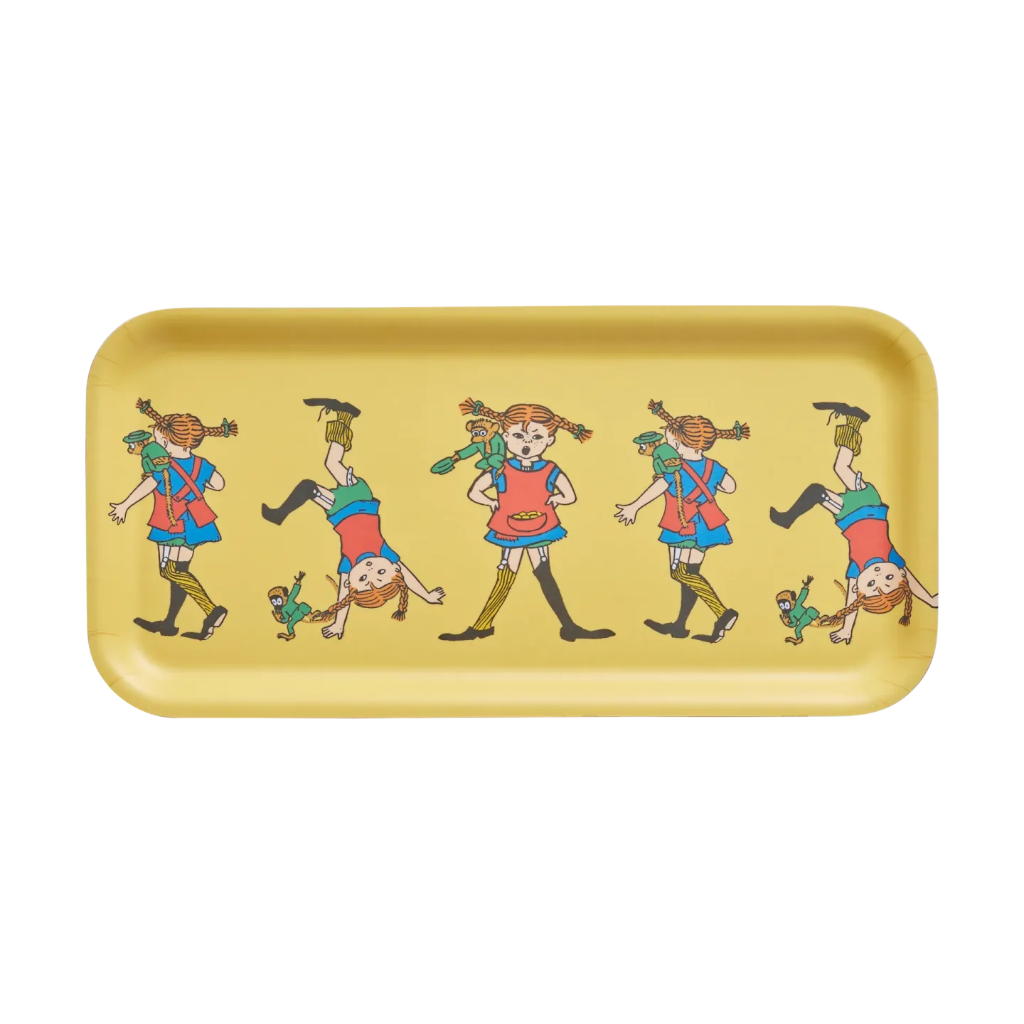 Muurla Pippi Tablett 13x27 cm Pippi Langstrumpf
