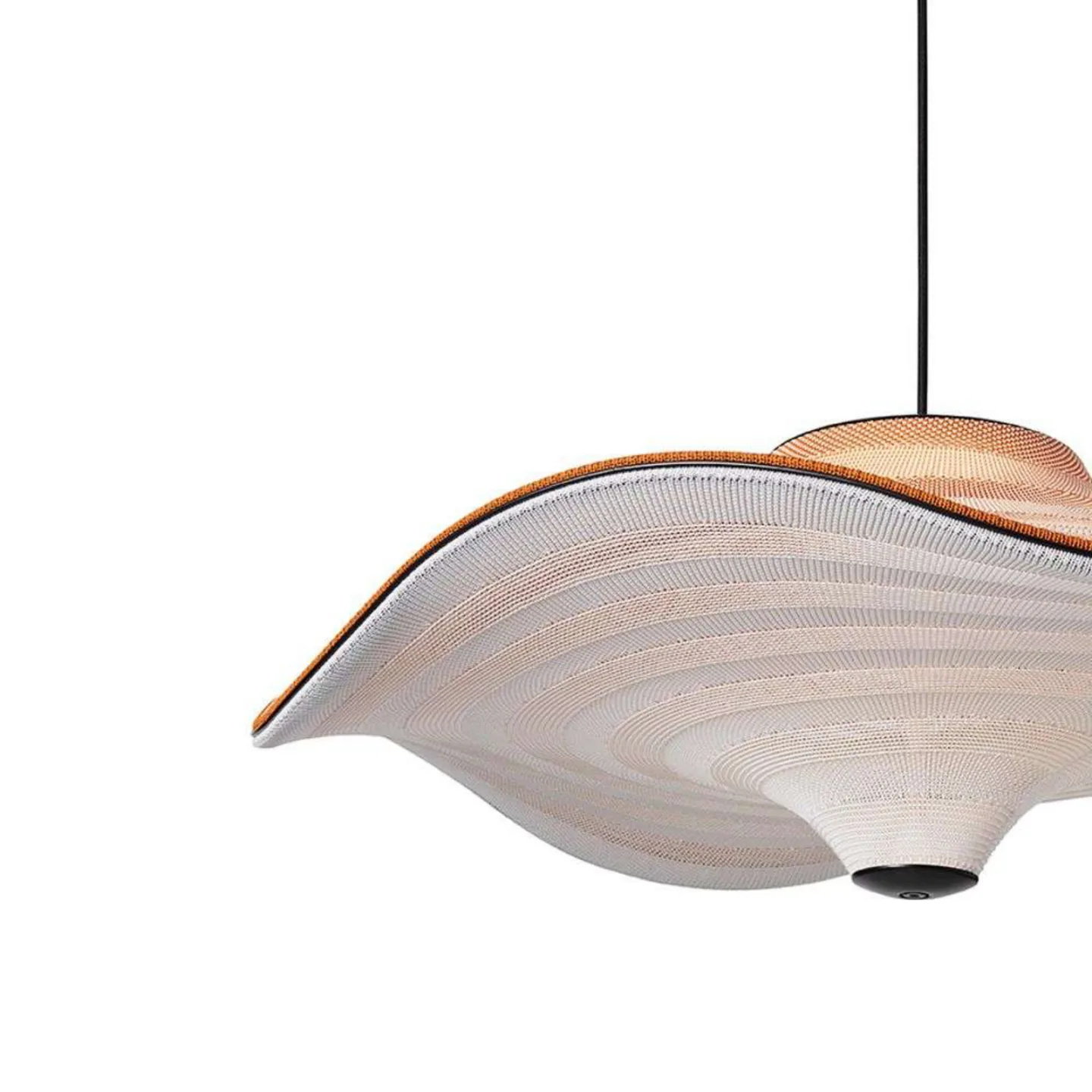Flying Ø58 LED Pendel Light Terracotta - Made By Hand - Soverom - Stoff / Tekstil