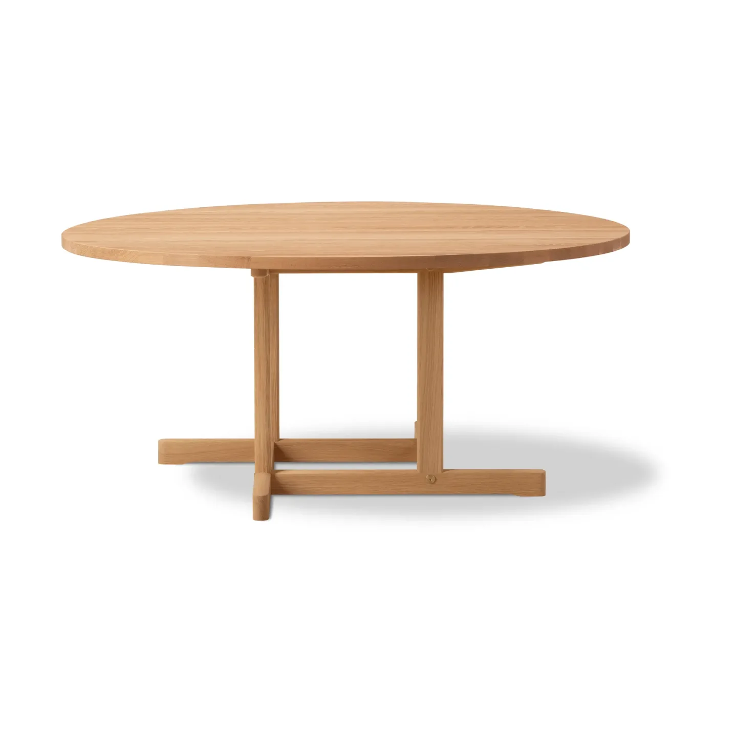 Fredericia Furniture BM80 Mogensen Coffee Table Couchtisch Ø120 cm Geölte Eiche