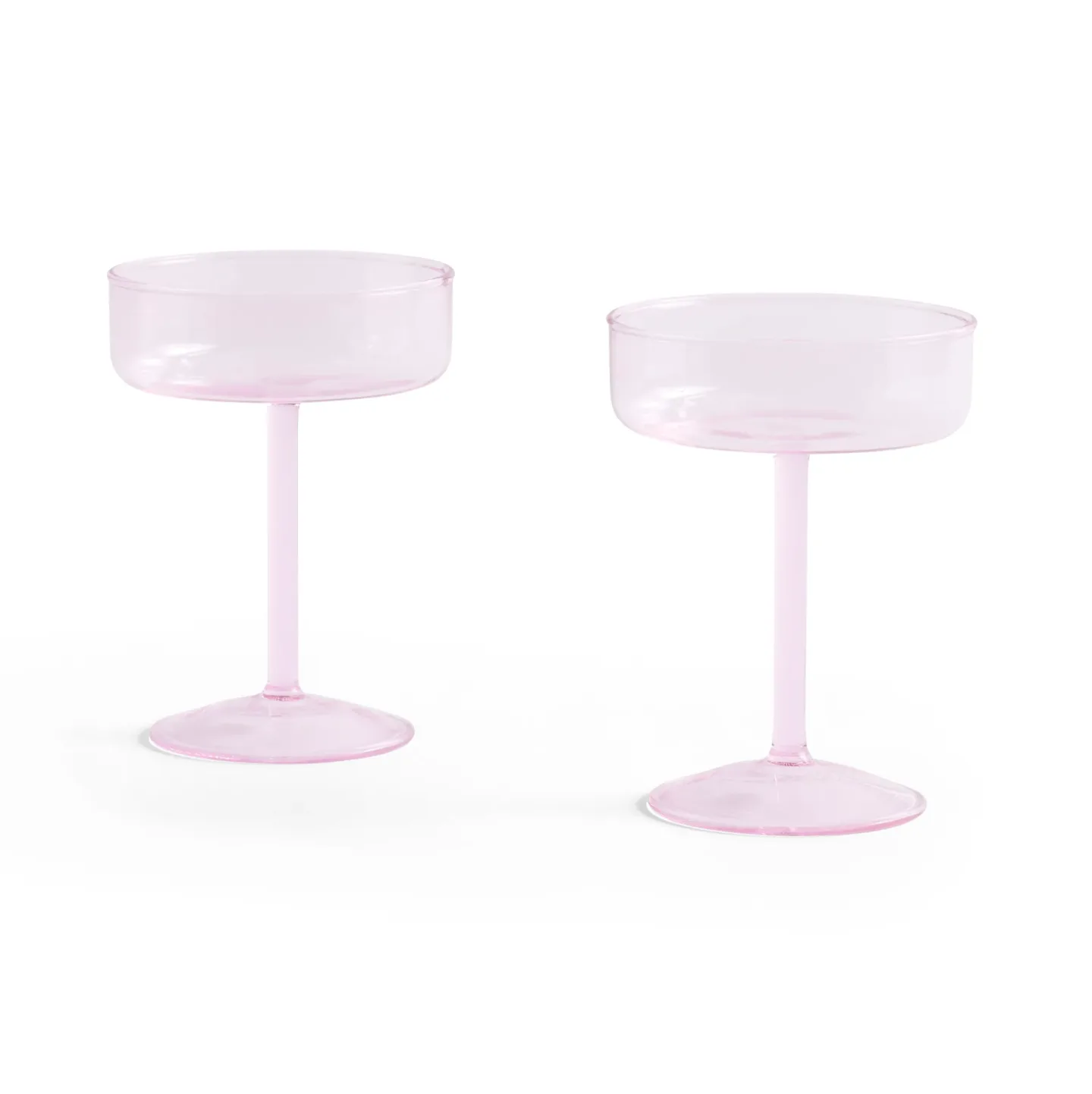 HAY Tint coupeglas 20 cl 2er-Pack Rosa