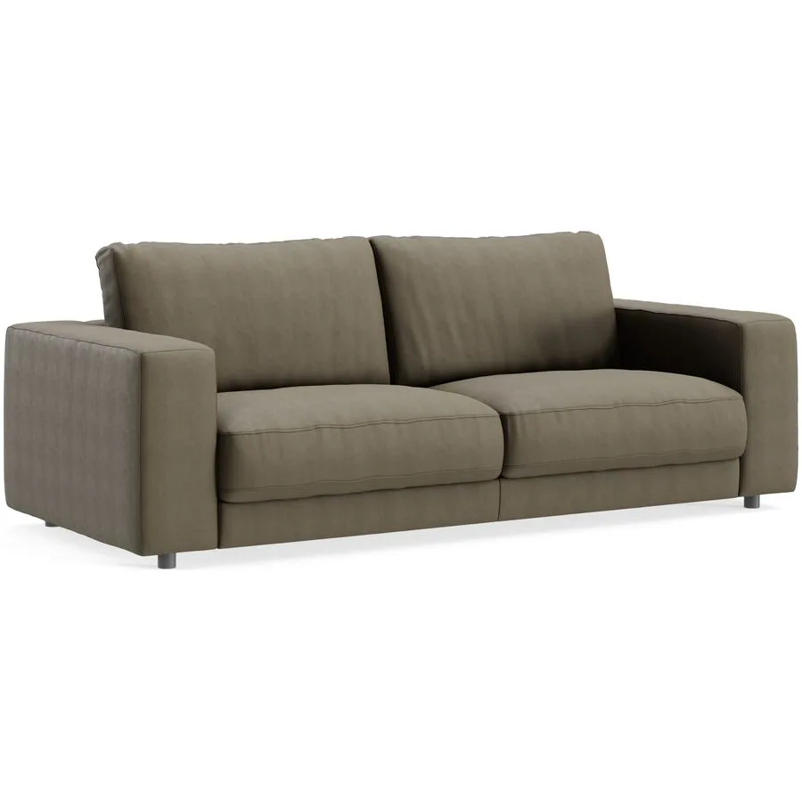 Sofa Ava Bezug: 100% Polyester oliv B 230 T 107 cm - Möbel Konfigurator: Traummöbel individuell zusammenstellen