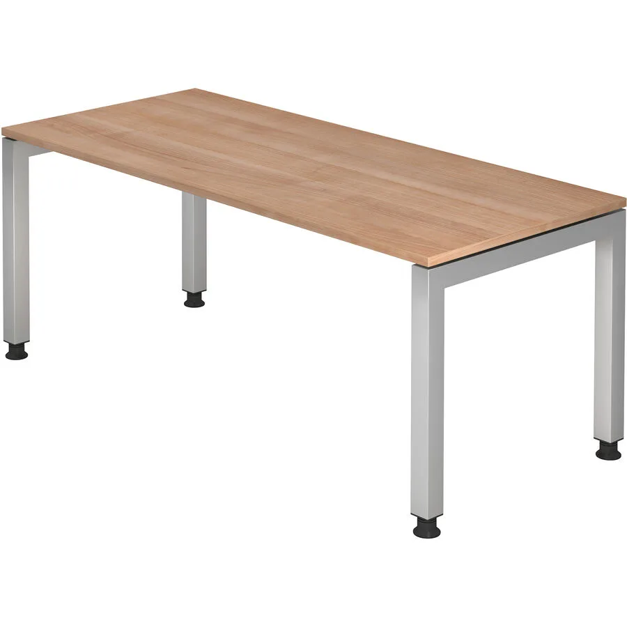 Schreibtisch Office nussbaum Holzwerkstoff B 180 T 80 cm