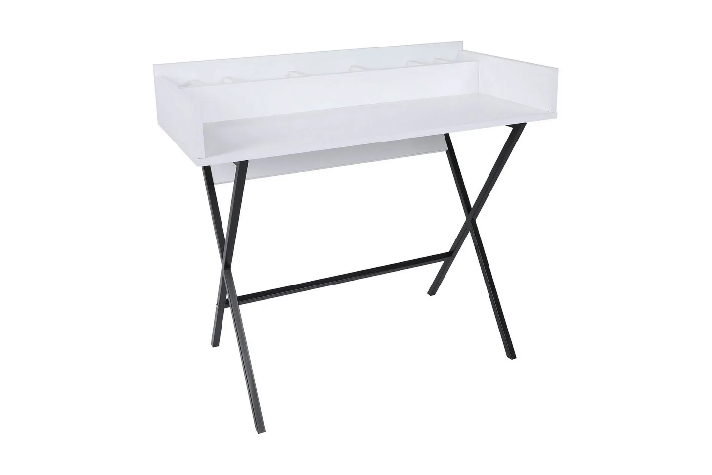 Pyke Sminkbord 100 cm - Vit/Svart