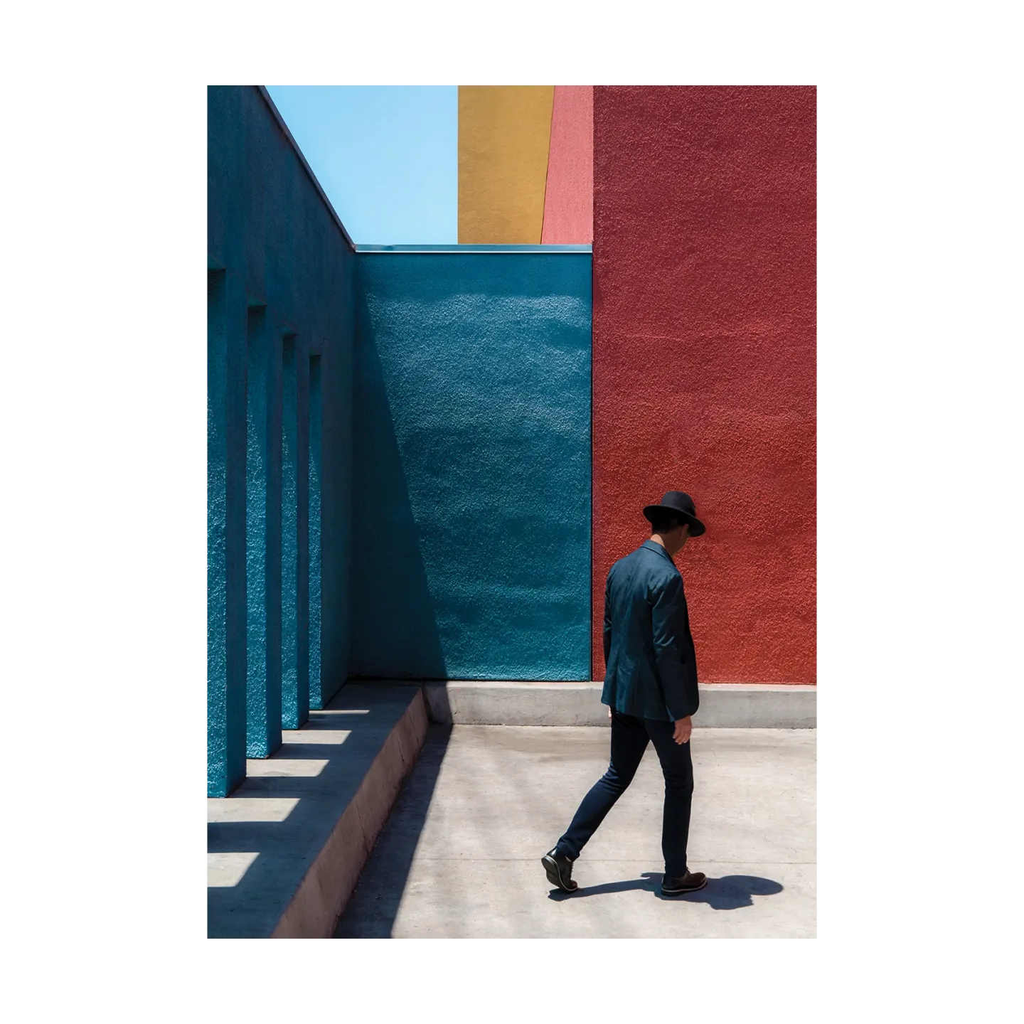 Paper Collective Primary Spaces Poster 30x40 cm