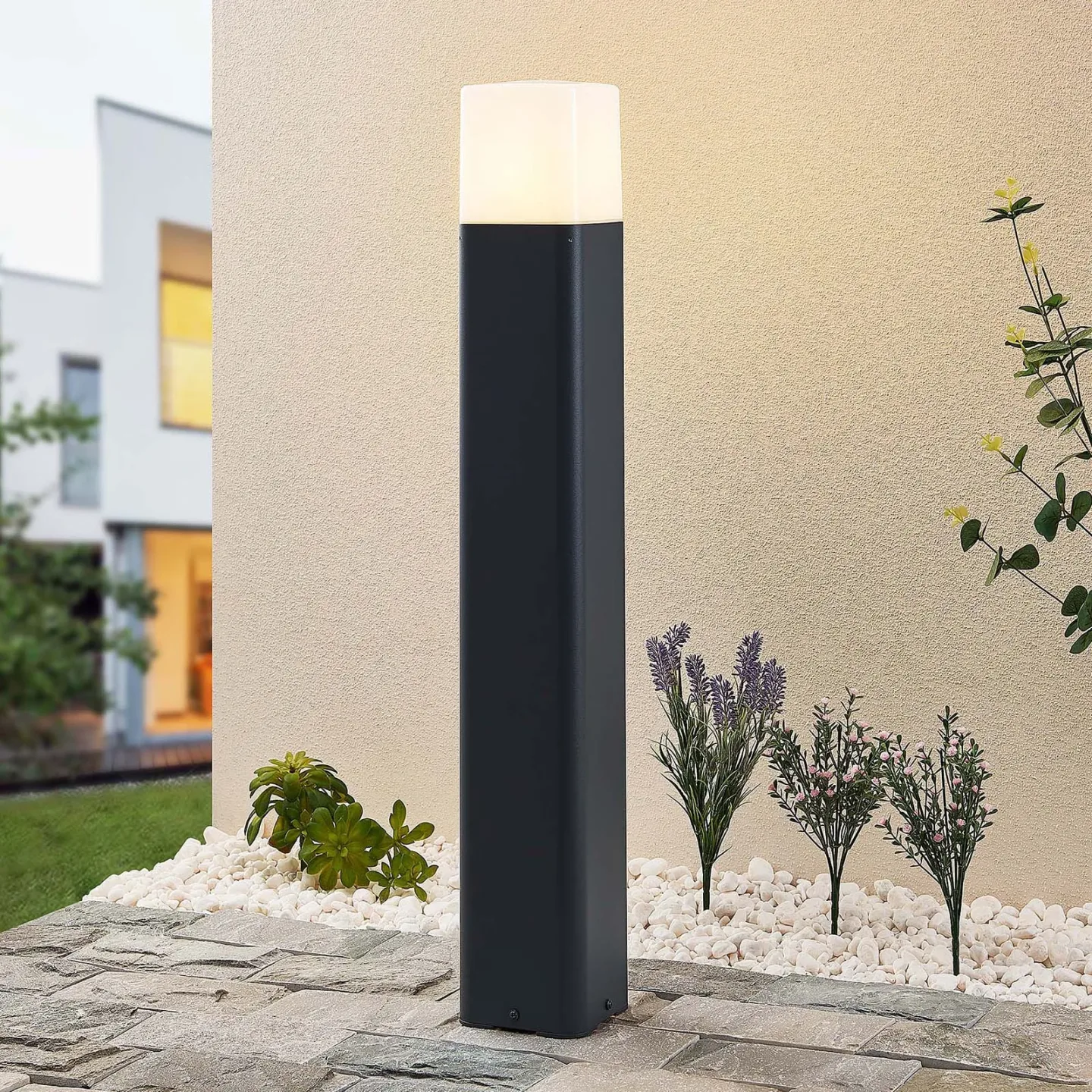Obuna Havelampe H80 Anthracite - Lucande - Moderne - Metal - Med én lyskilde