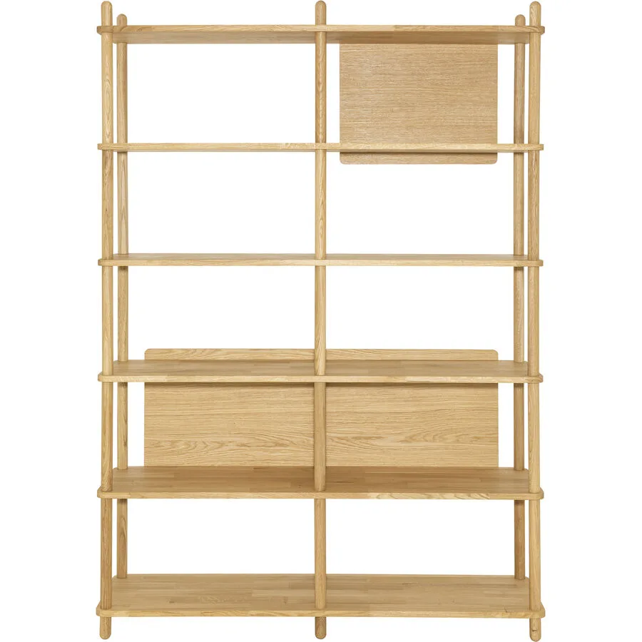 Regal Maura eiche Holz B 138 H 203 cm