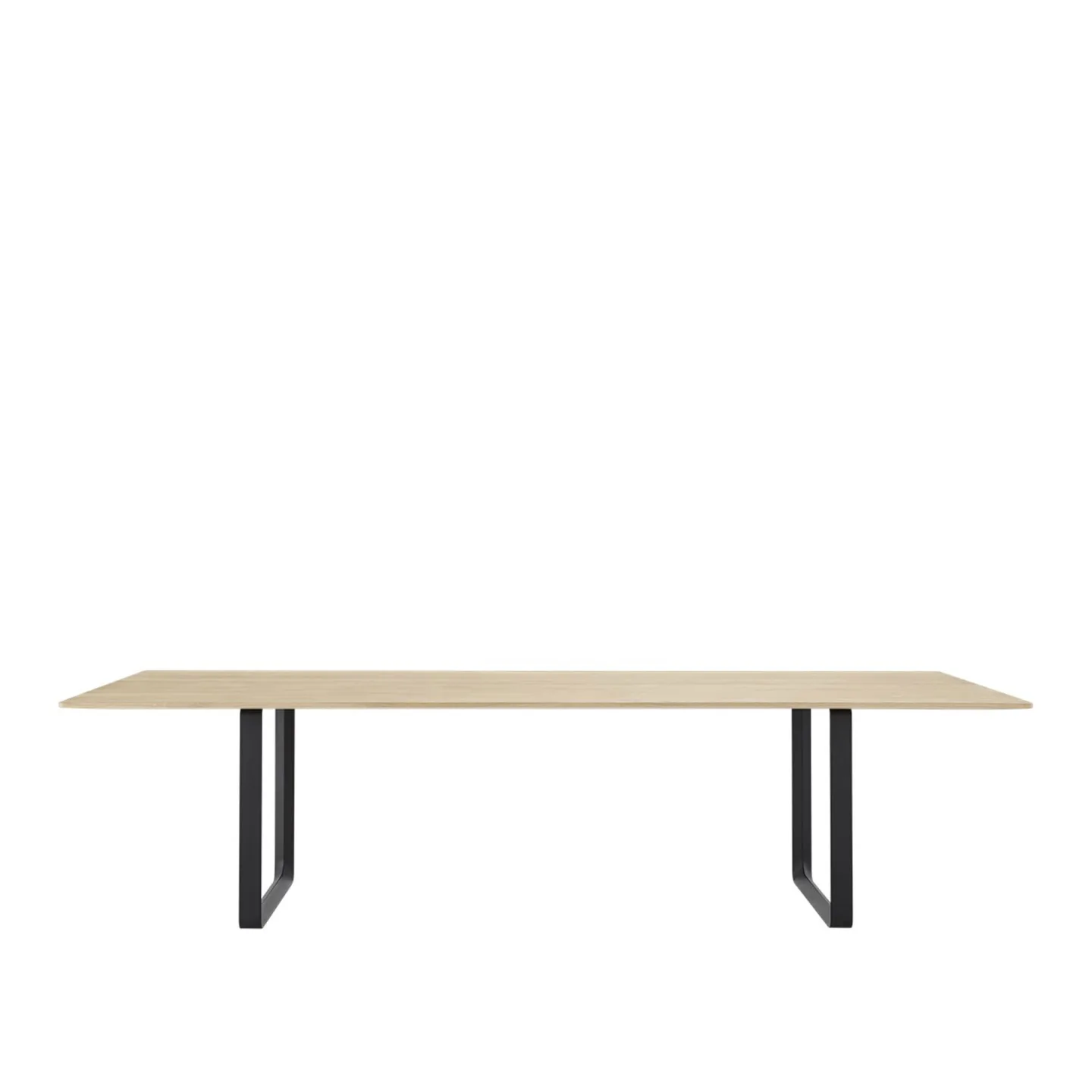Muuto - 70/70 Table matbord 295x108 cm, Sand Laminat/Grå - Matbord - TAF Studio - Beige,Grå - Laminat/Metall/Trä