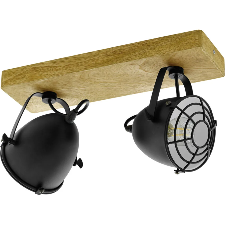 Eglo Spot Gatebeck Holz 11 cm 20.5 cm - Farbe: Natur