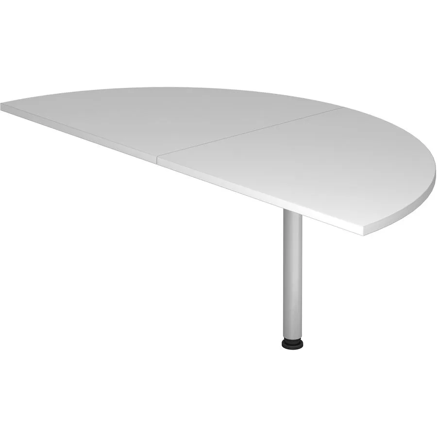 Anbautisch Office grau Holzwerkstoff B 160 T 80 cm