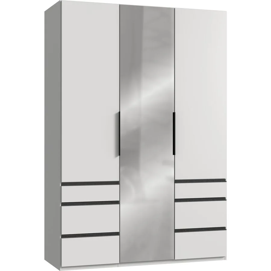 Kleiderschrank Sanko weiss Holzwerkstoff B 150 cm