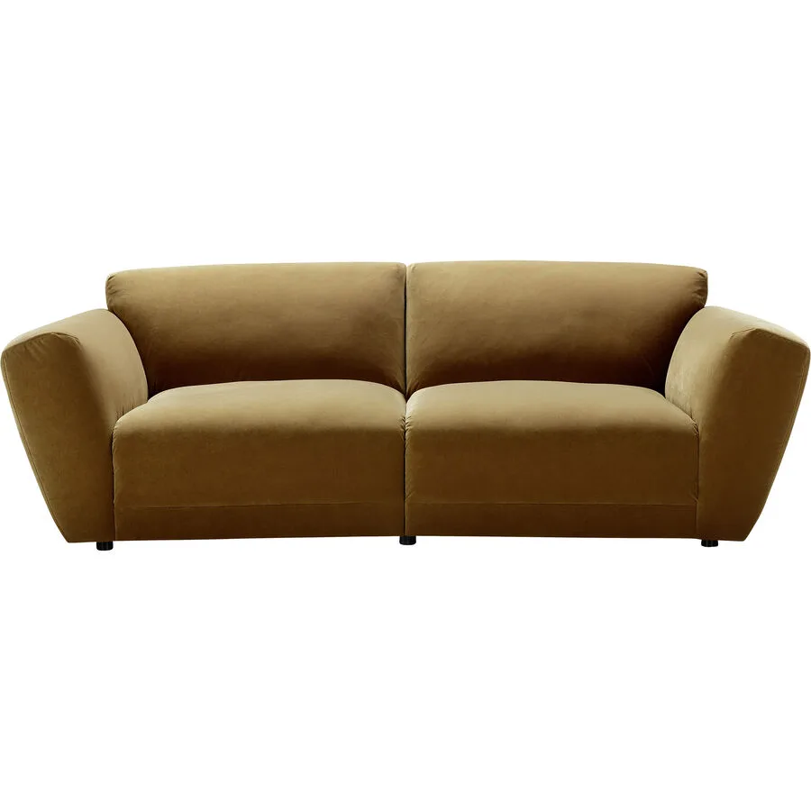 Sofa Miracolo Braun Naturfaser 228 cm 104 cm
