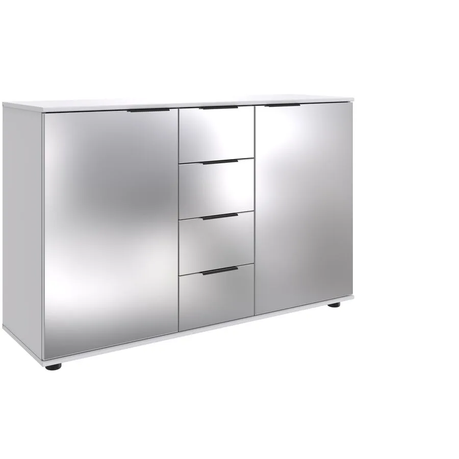 Kommode Metac Weiss Holzwerkstoff 130 cm 41 cm