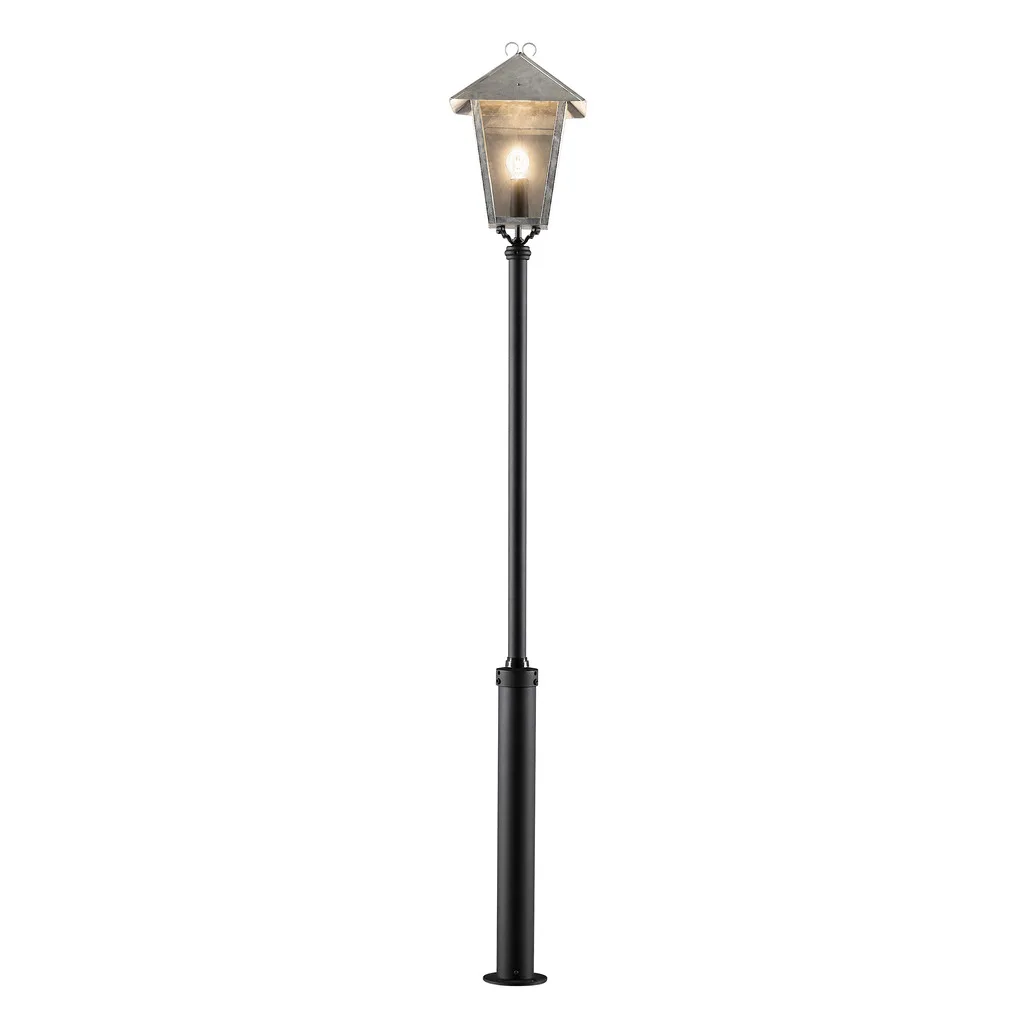 Konstsmide - Benu 255cm - Stolpe - Varmförzinkad