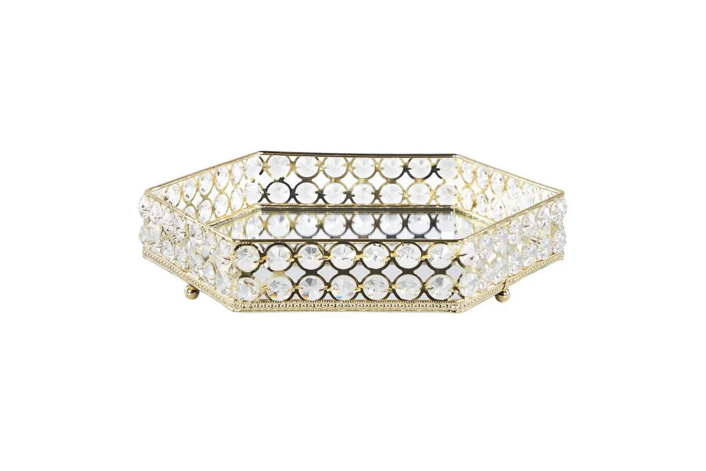 Bricka Vatan Guld, 28x25x6 cm - Guld, 28x25x6 cm