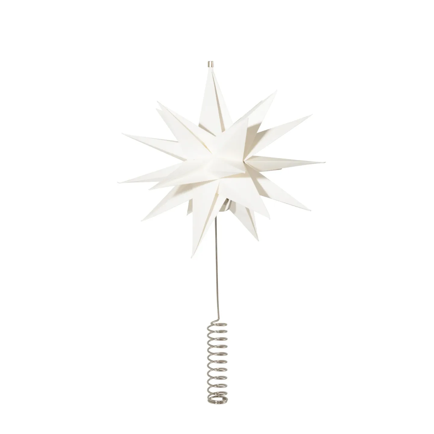 Watt & Veke Sputnik Spitzenstern Ø25 cm Weiß