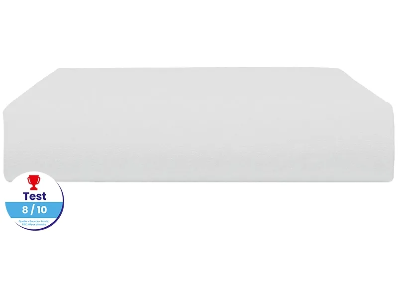 Fixleintuch DH JERSEY PEIGNE 160x200cm weiss