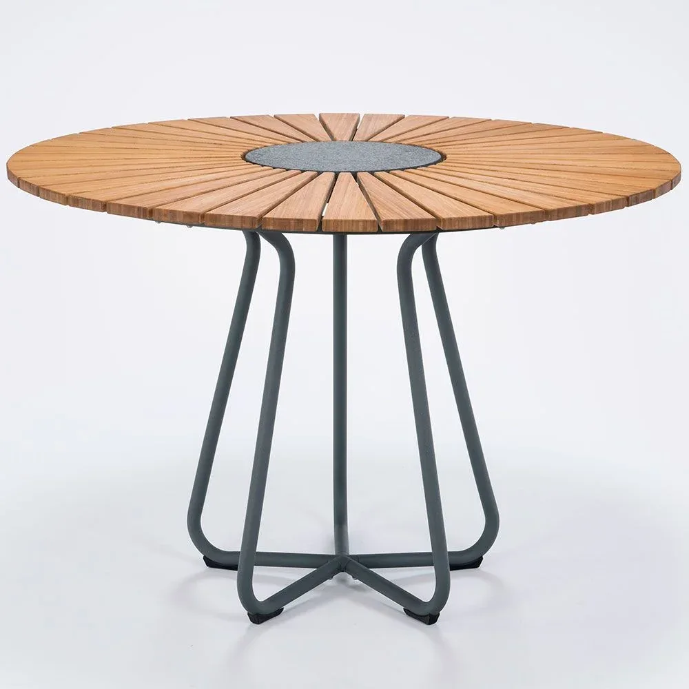 Houe, Circle Esstisch 110 cm Aluminium / Bambus