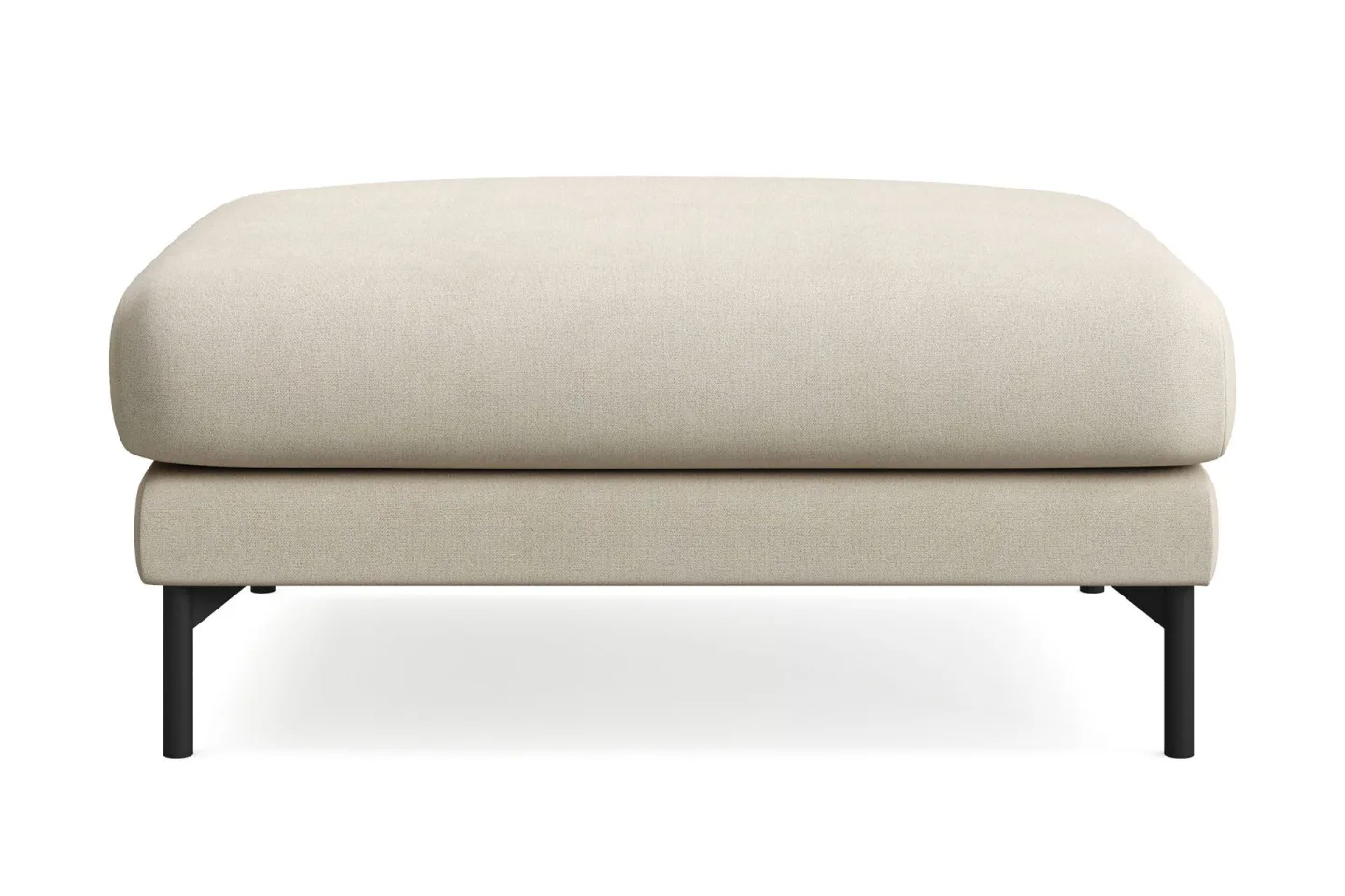 Menard Premium Fotpall i Tyg - Beige