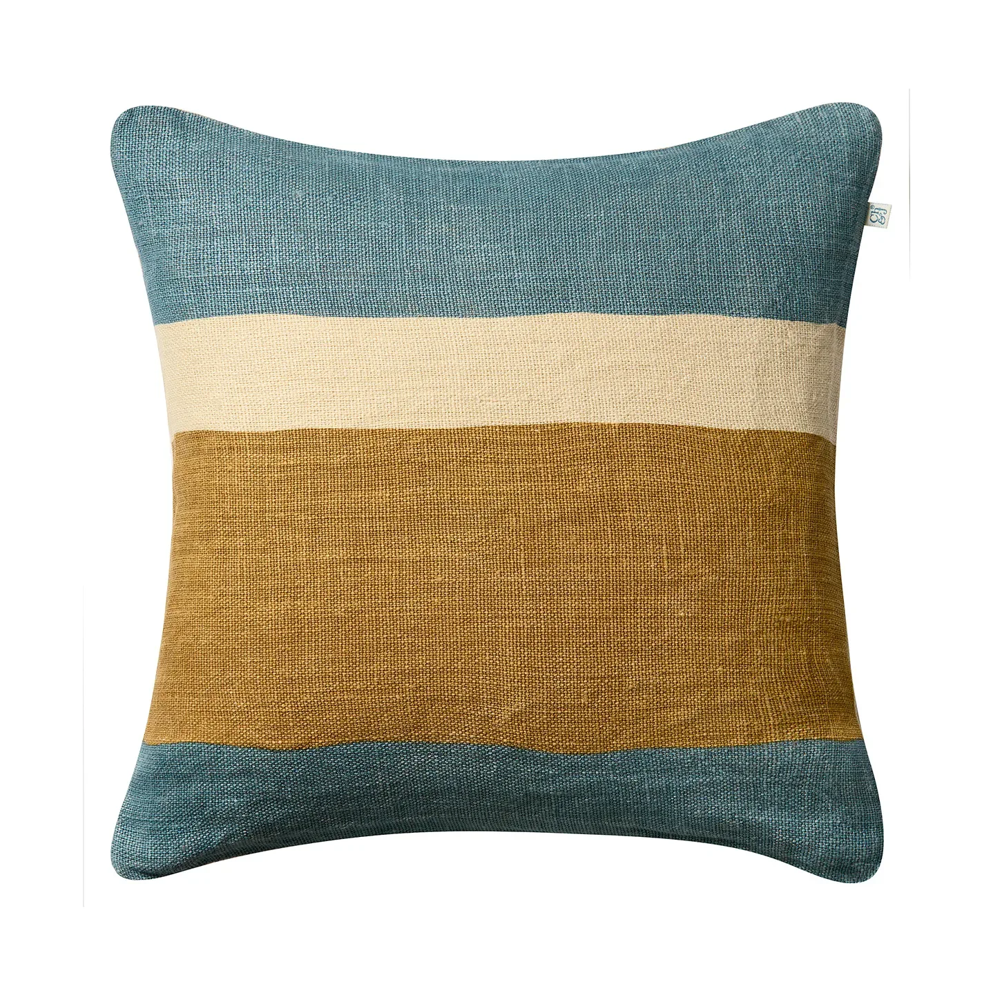 Chhatwal & Jonsson Manali Kissenbezug 50x50 cm Heaven blue-khaki