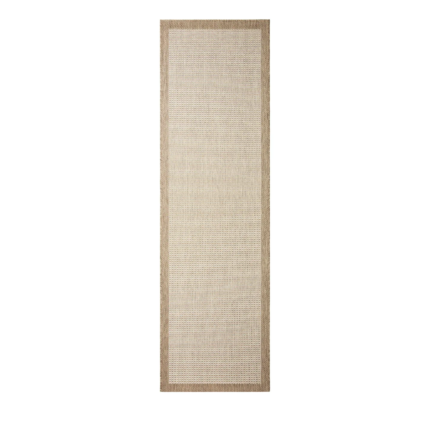 Chhatwal & Jonsson - Bahar Outdoor Rug - Beige/Off White 80 x 250 - Plastmattor