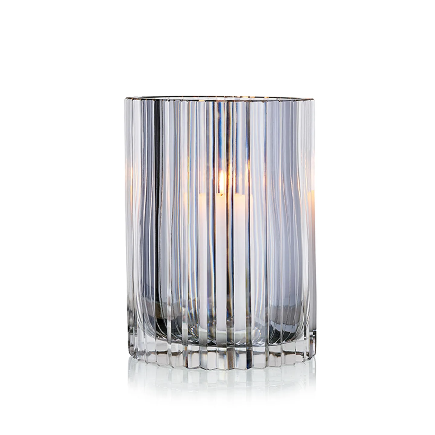 Skogsberg & Smart - Hurricane Crystal Clear Lamp Large Strict - Ljuslyktor - Transparent