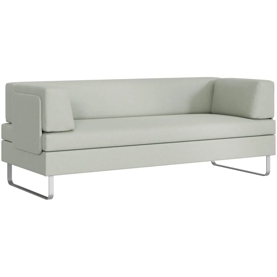 SWISS PLUS Bettsofa Bed for Living Doppio thymian Stoff B 205 T 165 cm Ausziehbar/Ausklappbar - Möbel Konfigurator: Traummöbel individuell