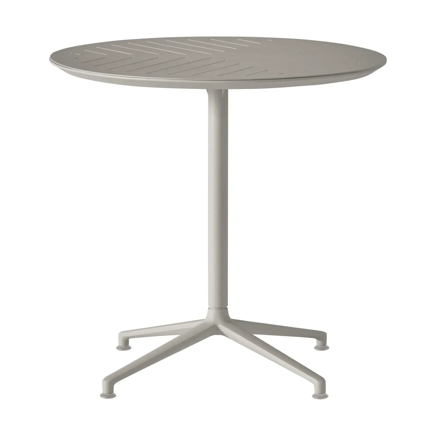 Vipp Vipp717 Open-Air cafébord Warm grey-aluminium, Ø74 cm