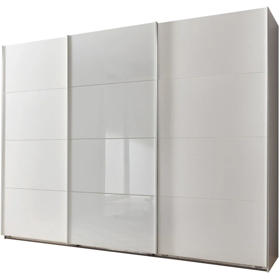 Kleiderschrank Litza weiss Holzwerkstoff B 270 cm