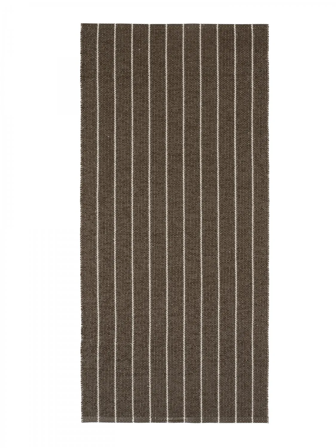 Plastmatter - Horredsmattan Rand (brun) (Størrelse: 70 x 250 cm)