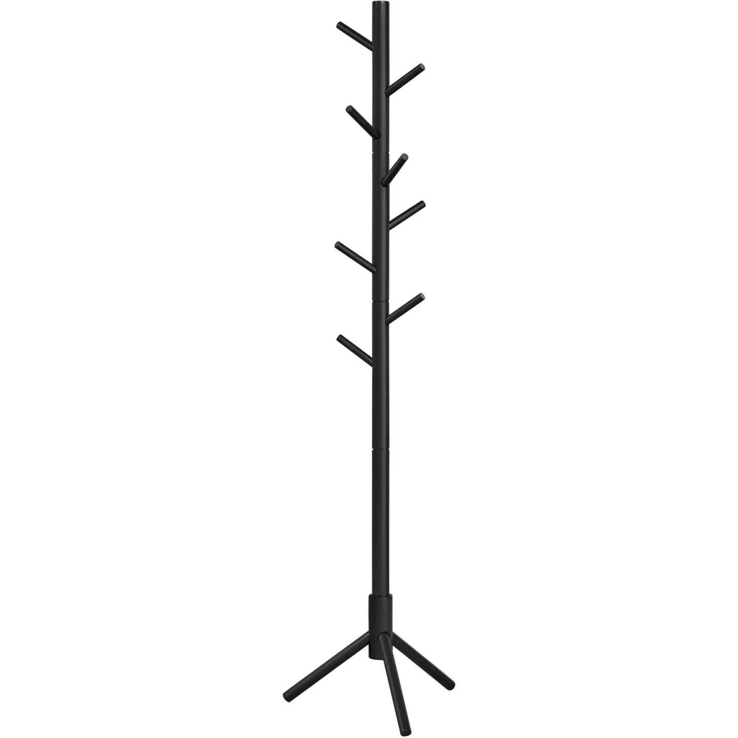 Kleiderständer VASAGLE Schwarz Kautschuk H 175 cm - Kleiderständer