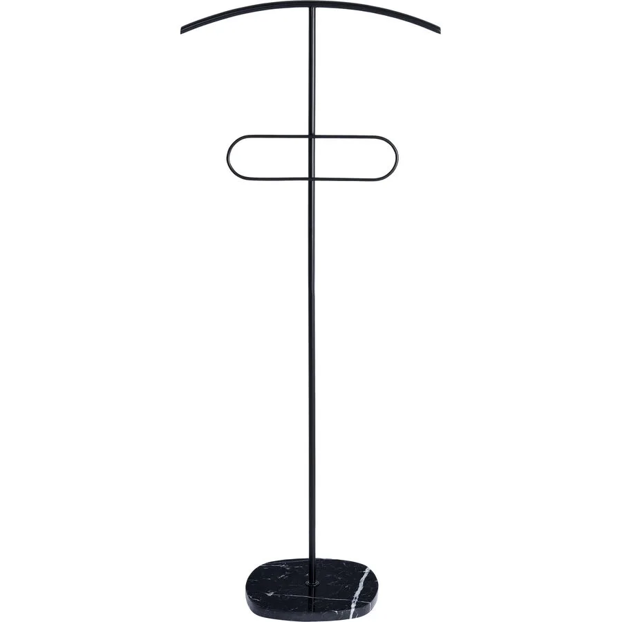 Herrendiener Minel schwarz Metall B 25 cm