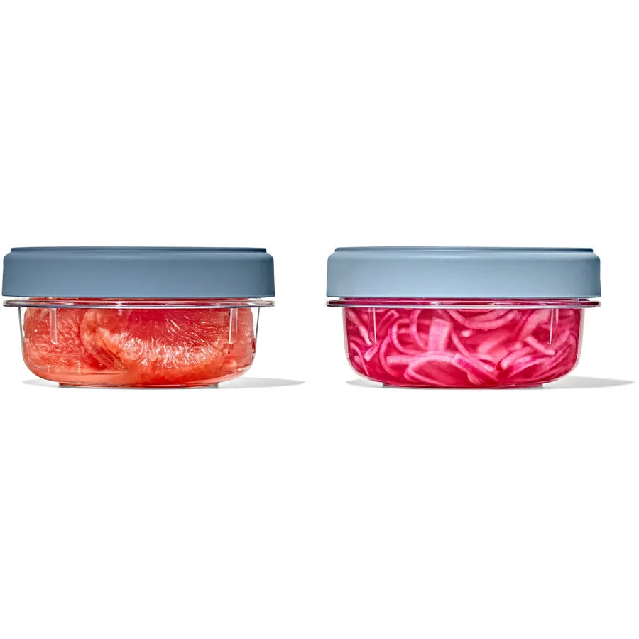 Aufbewahrungsbox Oxo Transparent Kunststoff 11.7 cm 11.7 cm 0.355 l