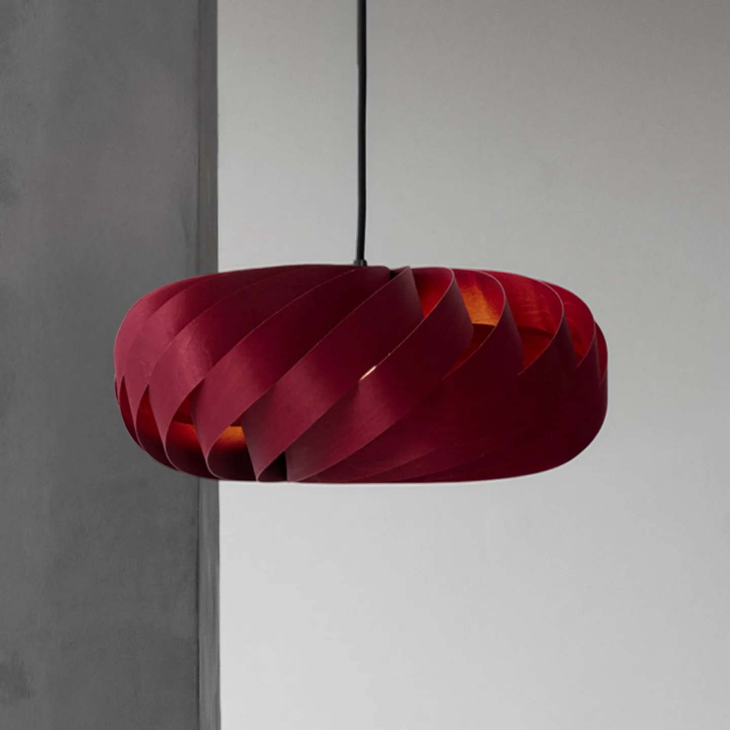 TR5 Taklampa Ø40 Birch Red - Tom Rossau - Vardagsrum - Trä