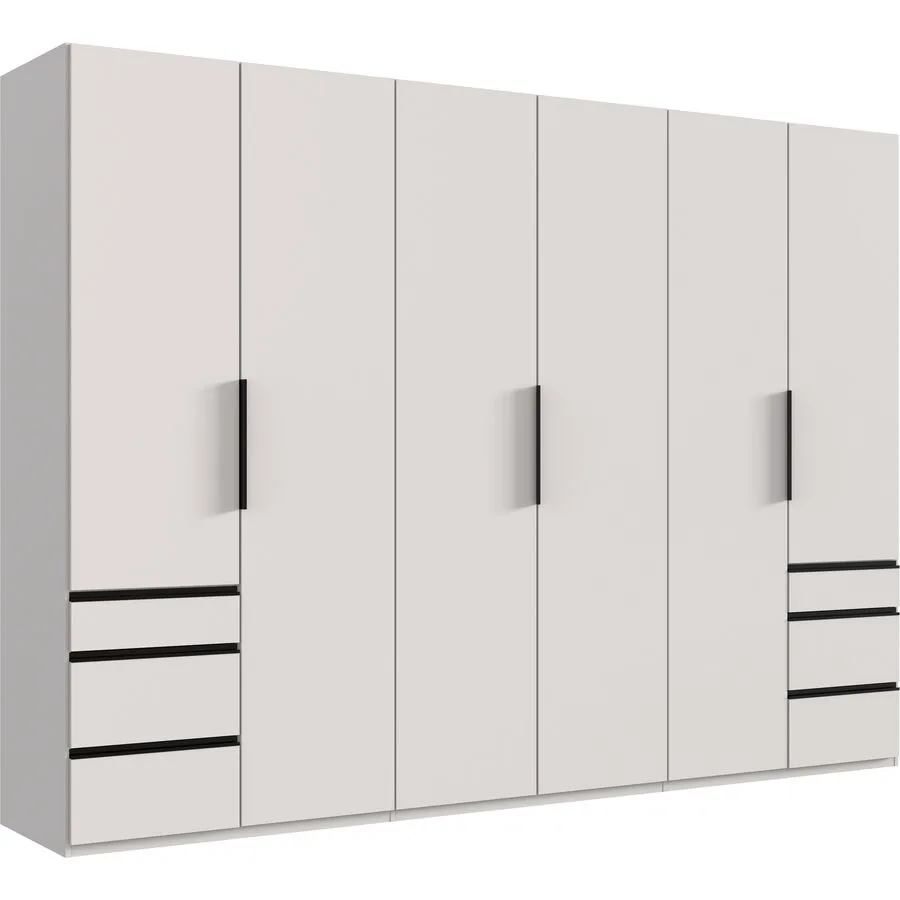 Kleiderschrank Sanko weiss Holzwerkstoff B 300 cm