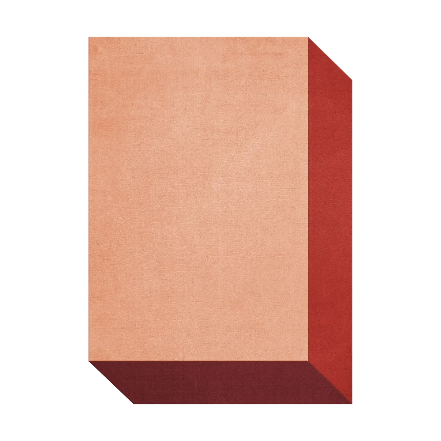 Layered Teklan Box Wollteppich Corals, 250x350 cm